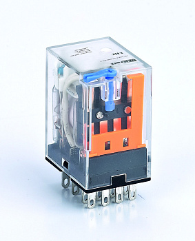 Dekraft Промежуточное реле 4 конт. с LED инд. и TEST функ. 3А 48В DC ПР-102