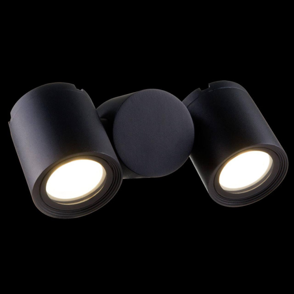 Купить Maytoni Outdoor Wall Street Черный Бра GU10 50W O010WL-02B