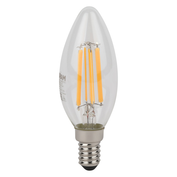 Osram LSCLB75 6W/827 230VFILCL E14 10X1RU 4058075684812
