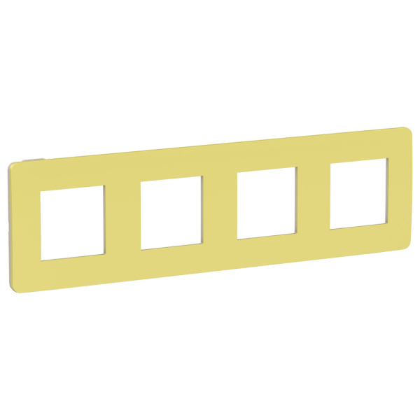 SE Unica Studio Зеленое яблоко/Бежевая Рамка 4-ная NU280812