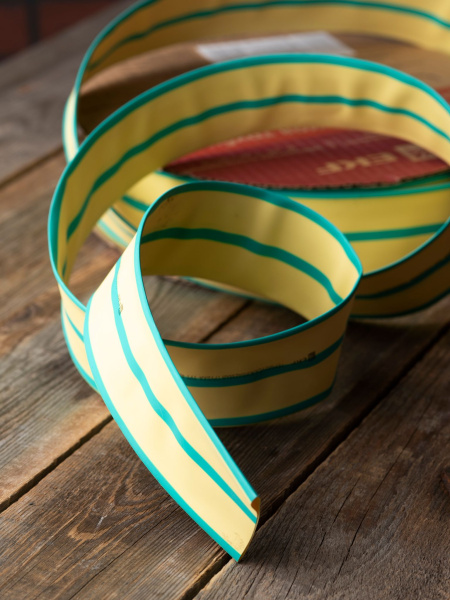 Купить EKF PROxima Термоусаживаемая трубка ТУТ нг 30/15 жел-зел рулон