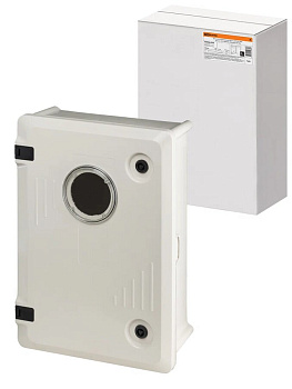 TDM Щит учета антивандальный, ЩУ-0-3, GRP, IP65, IK09, -50 С до +70 С, навесной, (500х350х170) SQ0926-0103