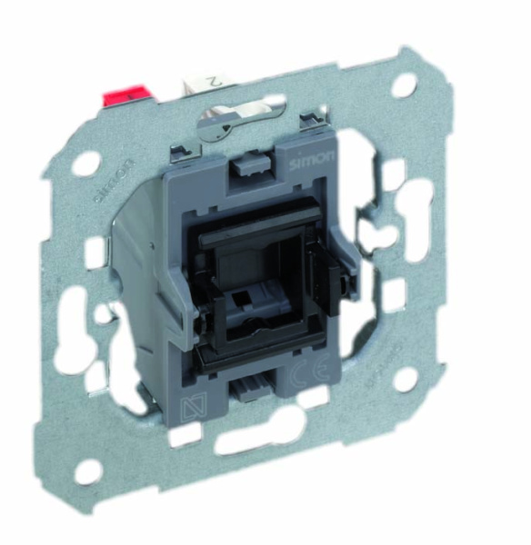 Simon 77 Мех Кнопочный выключатель c подсветкой, 10А 250В, S82,82N,88 7700160-039