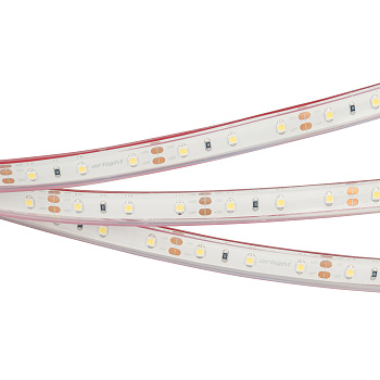 Arlight Лента герметичная RTW-PFS-A60-11mm 12V White6000 (4.8 W/m, IP68, 2835, 5m)  -) 034006