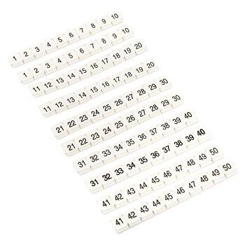 EKF Маркеры для JXB-ST 2,5 NLPE с нумерацией 1-50 (100 шт.)