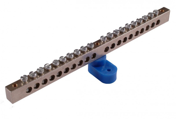 Hegel Шина _N_ 150.12 Шина "N"на 12 присоединений 150А на 1 изоляторе стойка