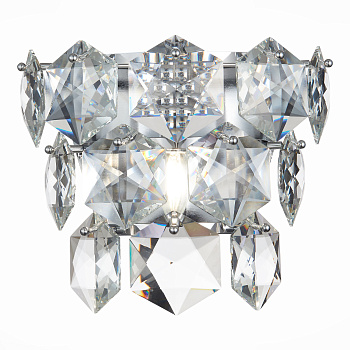 ST LUCE  SL1631.101.01 Бра Хром/Прозрачный E14 1*40W