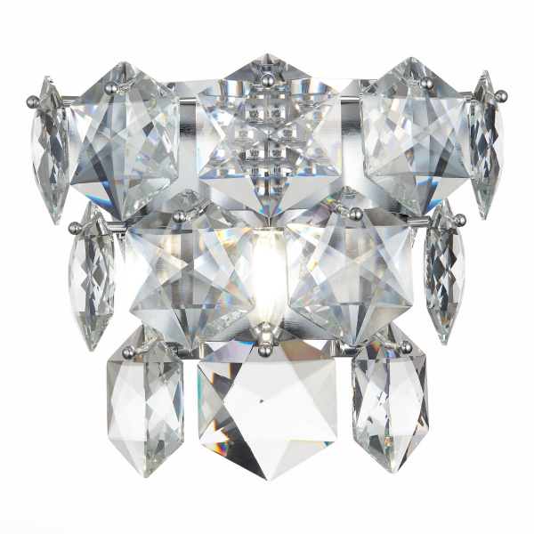 ST LUCE  SL1631.101.01 Бра Хром/Прозрачный E14 1*40W