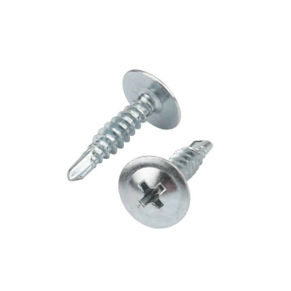 Саморез с прессшайбой KRANZ ПШС сверло 4.2x19, пакет (20шт.) 1182-4219-4