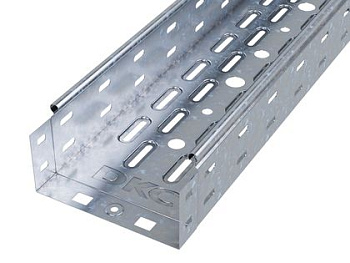 DKC Лоток перфорированный 100х80 L 3000, цинк-ламельный