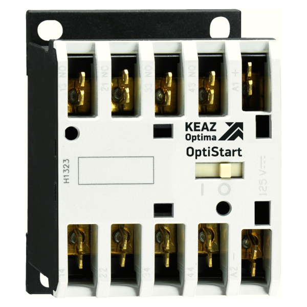 КЭАЗ Реле мини-контакторное OptiStart K-MR-22-A024-F с клеммами фастон КЭАЗ Реле мини-контакторное OptiStart K-MR-22-A024-F с клеммами фастон