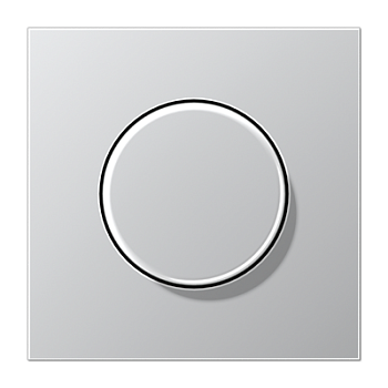 JUNG LS 990 Алюминий Накладка светорегулятора поворотного AL1940