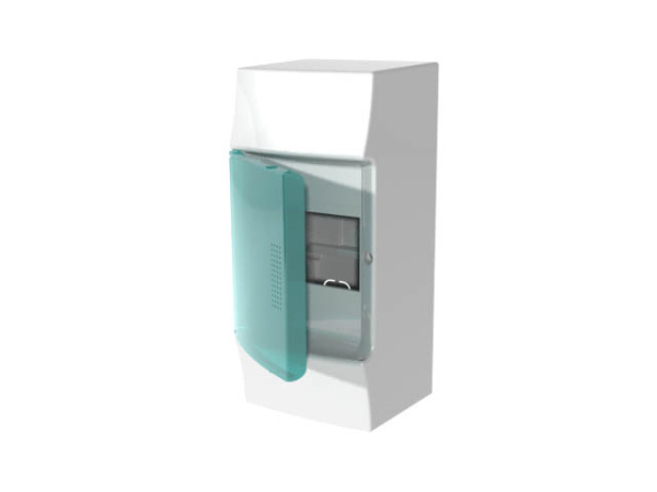 ABB Mistral41 Бокс настенный 4М зеленая дверь (без клемм) 1SPE007717F0220