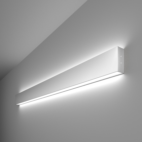 Elektrostandard 101-100-40-103 / Линейный светодиодный накладной двусторонний светильник 103см 40W 6500K матовое серебро a041470