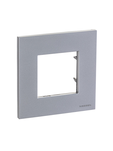 Купить ABB NIE Zenit Серебро Рамка 1-я 2 мод 2CLA227100N1301