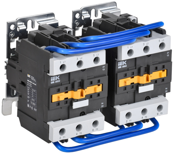 IEK Контактор КМИ-48032 реверс 80А 230В/АС3 2НО;2НЗ