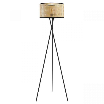 Lussole LGO Торшер без ламп черный/бежевый LSP-0633