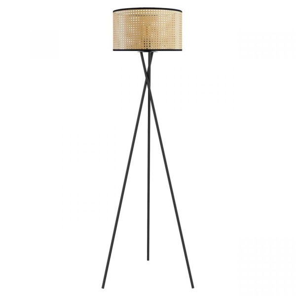 Lussole LGO Торшер без ламп черный/бежевый LSP-0633