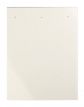 DKC Табличка полужесткая для маркировки оболочек. Клейкое основание. ПВХ. Белая