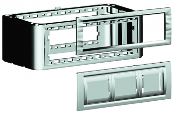 DKC Вертикальное расширение напольной башенки BUS, серое