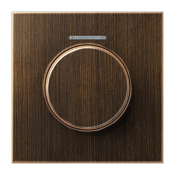 JUNG Накладка роторного механизма со световодом, латунь Antik ME1940KO5AT