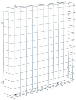 IEK Решетка защитная для LED ДВО 660х660х95мм белая