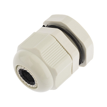 Кабельный ввод PG-16 (10-14 мм) серый Rexant 07-8016-02