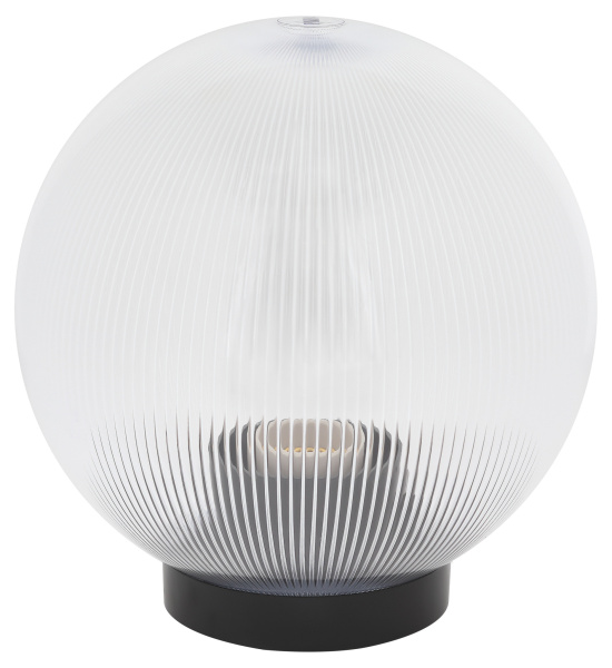 ЭРА НТУ 02-60-202 Светильник садово-парковый, шар прозрачный призма D=200 mm