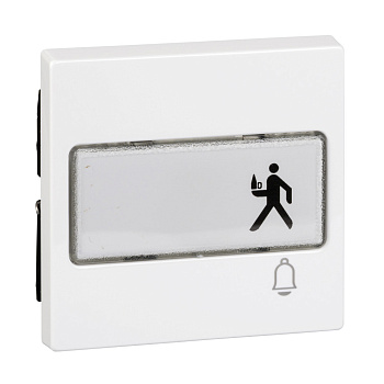 SE Merten SM Бел Актив Клавиша с полем для надписи «звонок» MTN3365-0325