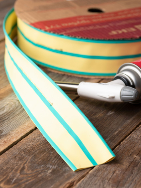 Купить EKF PROxima Термоусаживаемая трубка ТУТ нг 40/20 жел-зел рулон