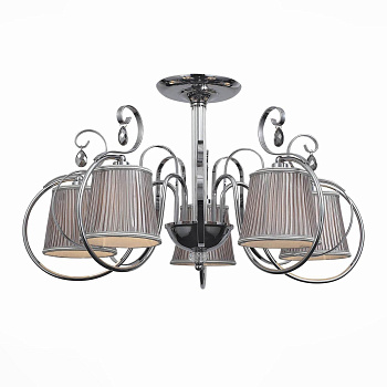 Evoluce SL177.102.05 Люстра потолочная Хром/Серебристый E14 5*40W