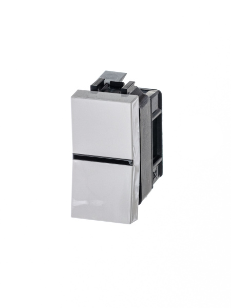 ABB NIE Zenit Бел Выключатель 1-клавишный 1 мод 2CLA210100N1101