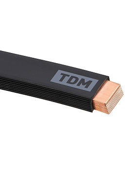 TDM Шина медная гибкая изолированная ШМГ 8х(32х1), 2м, SQ0841-0007