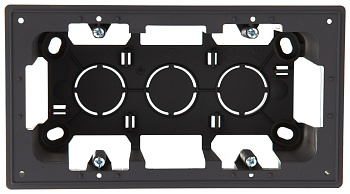 Simon 24 Графит Коробка монтажная для накладного монтажа на 2 модуля 2400752-038