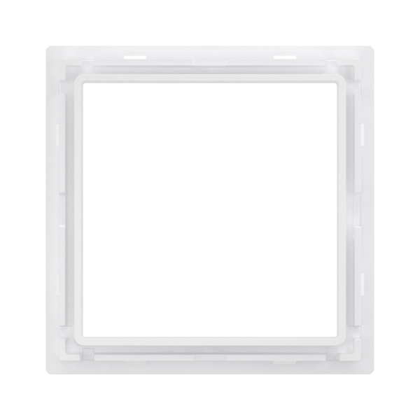 Купить DKC Декоративная вставка для рамок из натуральных материалов Avanti белая, 1 пост (2 мод.)