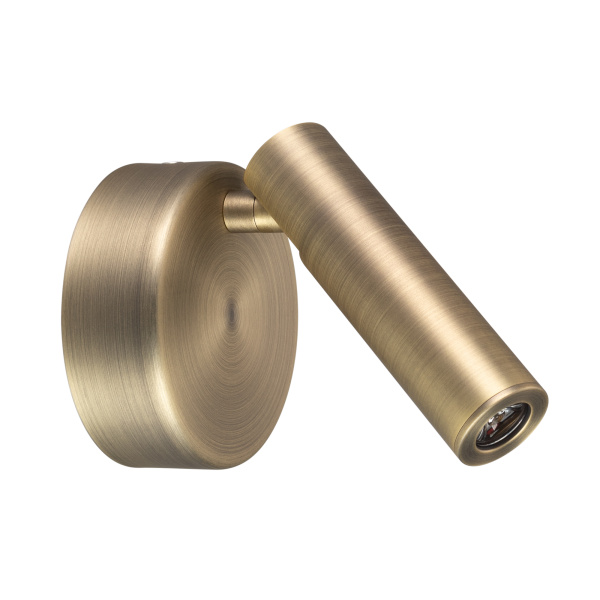 Arlight Светильник SP-BED-NB-R90-3W Warm3000 (BR, 20 deg, 230V) ( IP20 Металл, 3 года) 036544