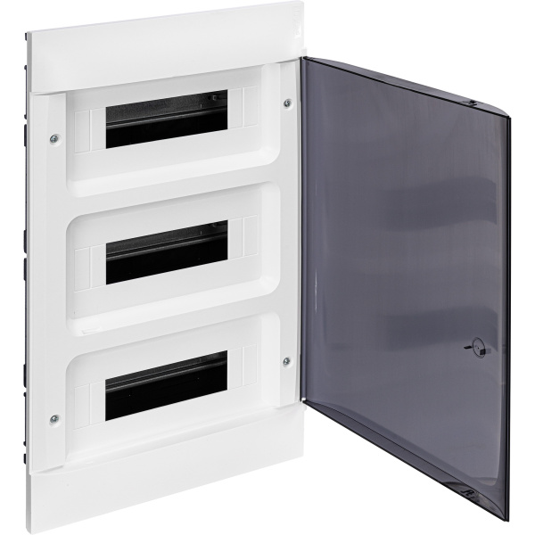 Купить Legrand Practibox S Пластиковый щиток Встраиваемый 3X12 Дымчатая дверь 135553