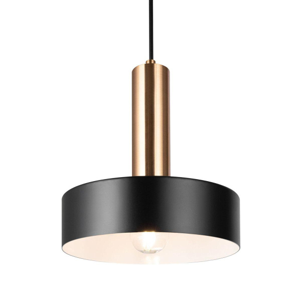 Купить Freya Loft Черный и Латунь Светильник подвесной FR4008PL-01BBS