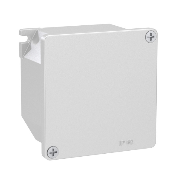 Купить DKC Коробка ответвительная алюминиевая окрашенная, IP66/IP67, RAL9006, 90х90х53мм