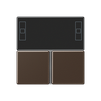 JUNG крышка к Room-controller, в сборе, мокко A4093TSAMO