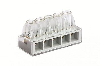 DKC Клеммная колодка соединительная 5х7,5мм. B255