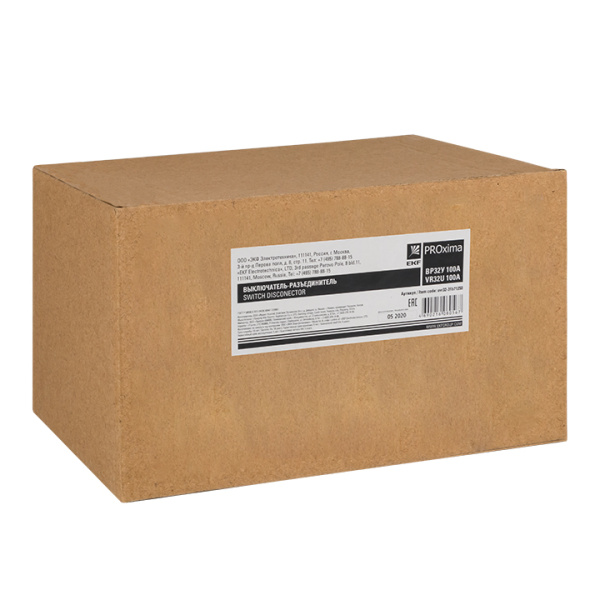 Купить EKF PROxima Выключатель-разъединитель ВР32У-31В71250 100А 2 направ.с д/г камерами съемная левая/правая рукоятка MAXima