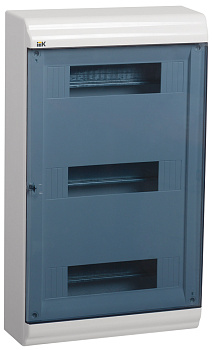 IEK PRIME Корпус пластиковый навесной ЩРН-П-36 белый IP41