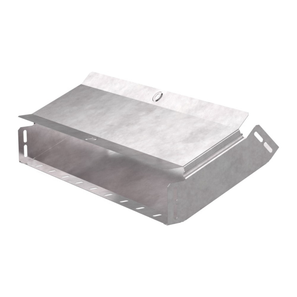 Промрукав Угол вертикальный внутренний 45 градусов с крышкой Стандарт 500х80 PR16.0596