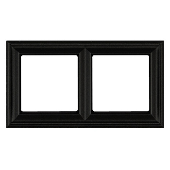 JUNG EcoProfi DECO Черный матовый Рамка 2-ая EPD482SWM