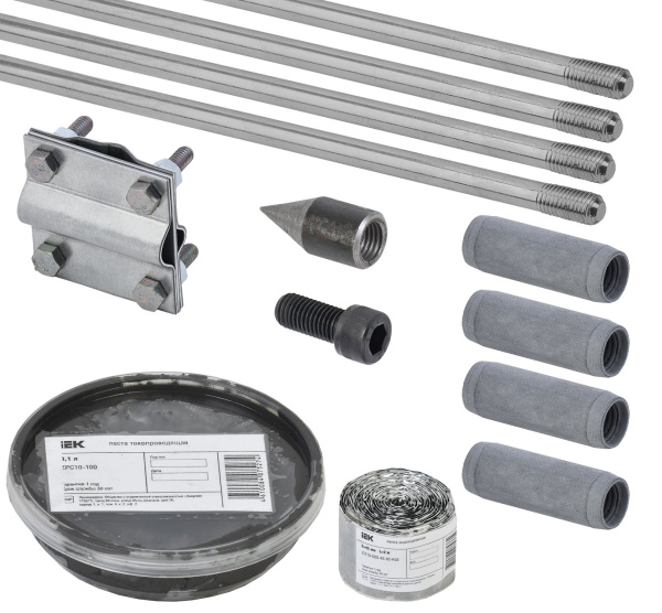 IEK Комплект заземления 6/16 оцинкованная сталь