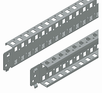 SE Двухрядные стандартные поперечные рейки (2 шт.) 1000 NSYSQCR65100