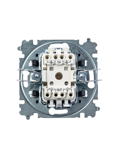 Купить ABB EPJ Levit жемчуг / ледяной Переключатель перекрёстный 1-клавишный 2CHH590745A6068