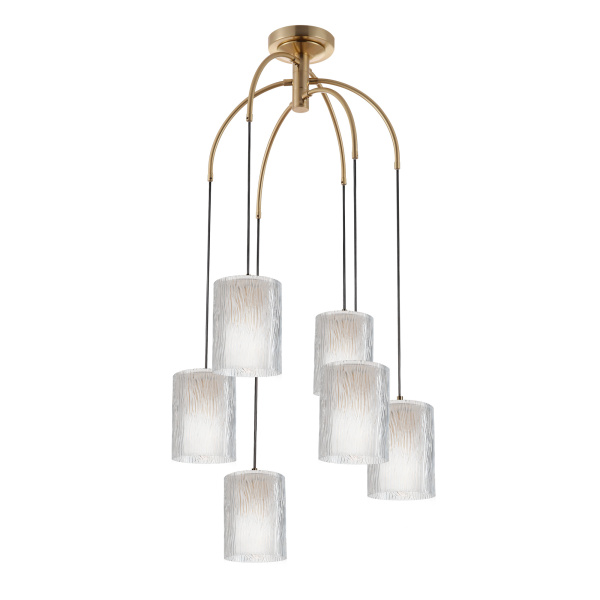 Купить Maytoni Modern Starfall Латунь Подвесной светильник MOD042PL-06BS