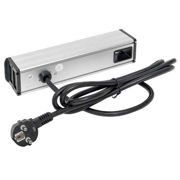 Купить EKF PROxima Встраиваемый настольный розеточный блок для крепления к столу, 10 модулей, C-Line